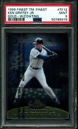 1999 Topps Finest Baseball Gold Ken Griffey Jr. #TF12 PSA 10