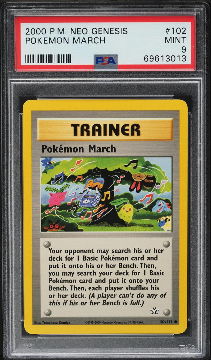 Pokemon March - 2000 Pokemon Neo Genesis
