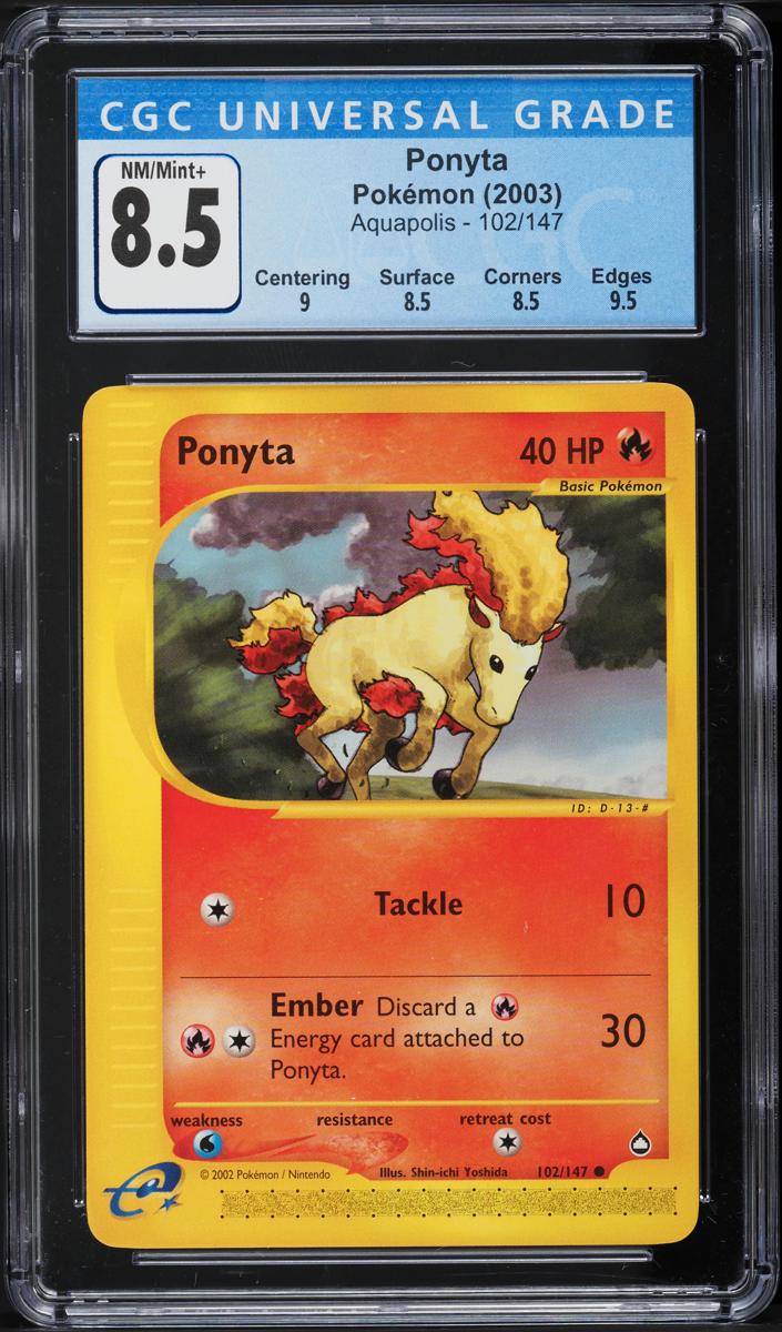 Ponyta 2003 Pokemon Aquapolis