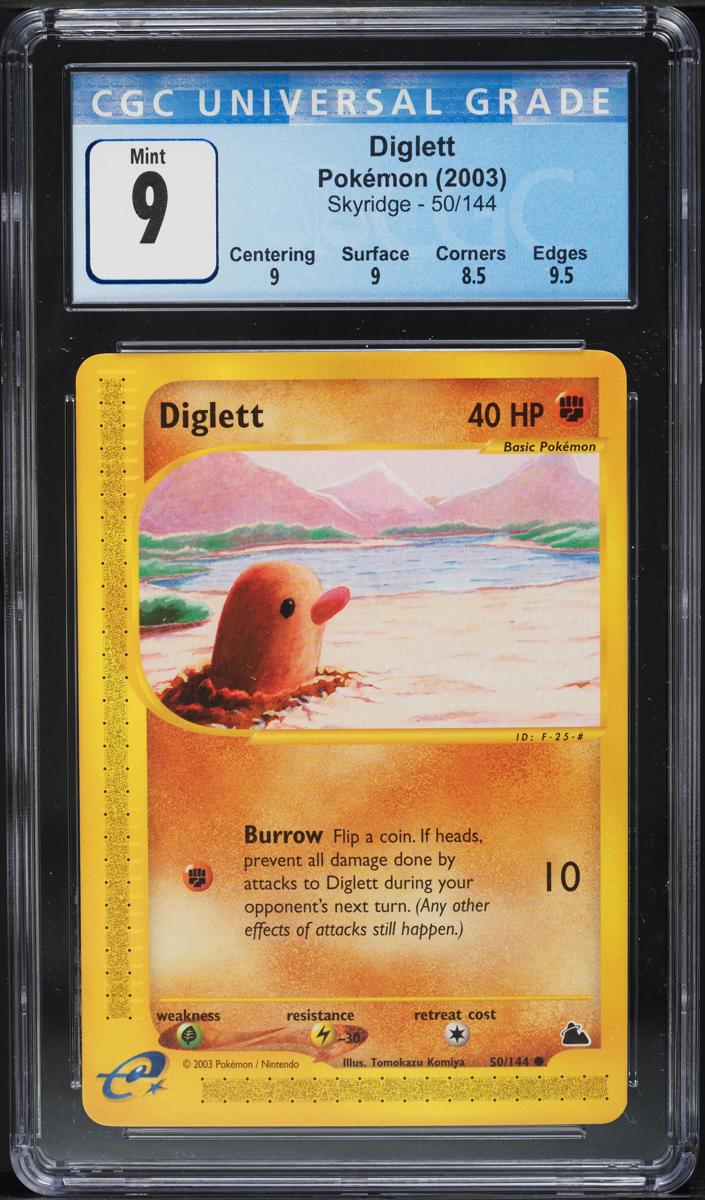 Diglett 2003 Pokemon Skyridge