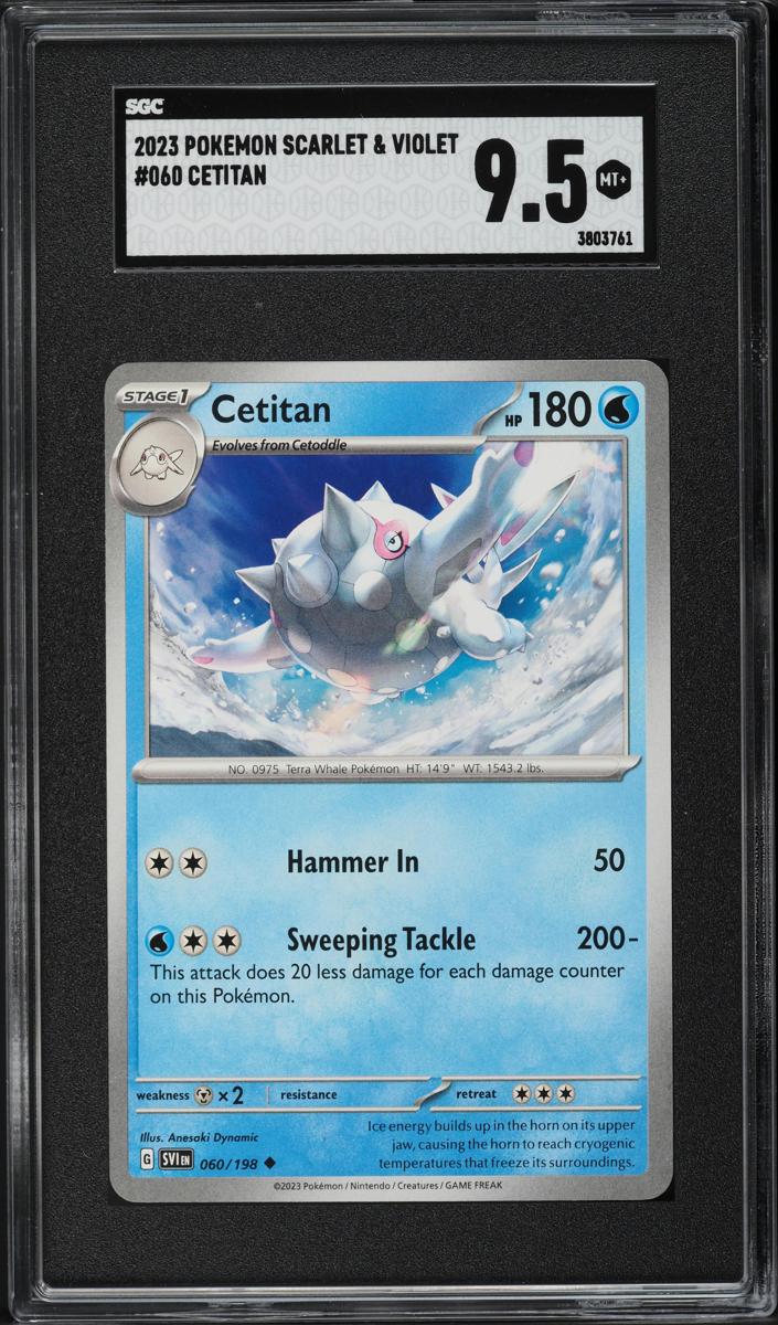 Cetitan 2023 Pokemon Scarlet & Violet