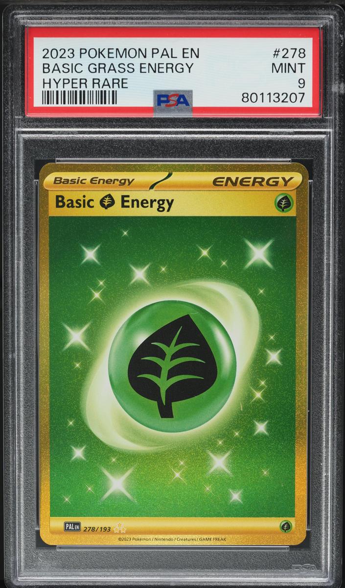 Basic Grass Energy 2023 Pokemon Scarlet & Violet Paldea Evolved