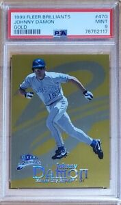 1999 Fleer Brilliants Baseball Gold Johnny Damon #47