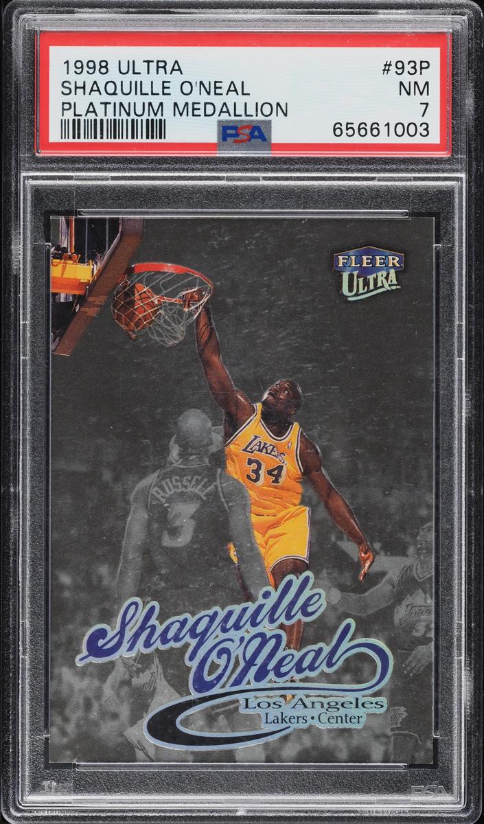 1998 Shaquille O'Neal [Platinum Medallion] #93P