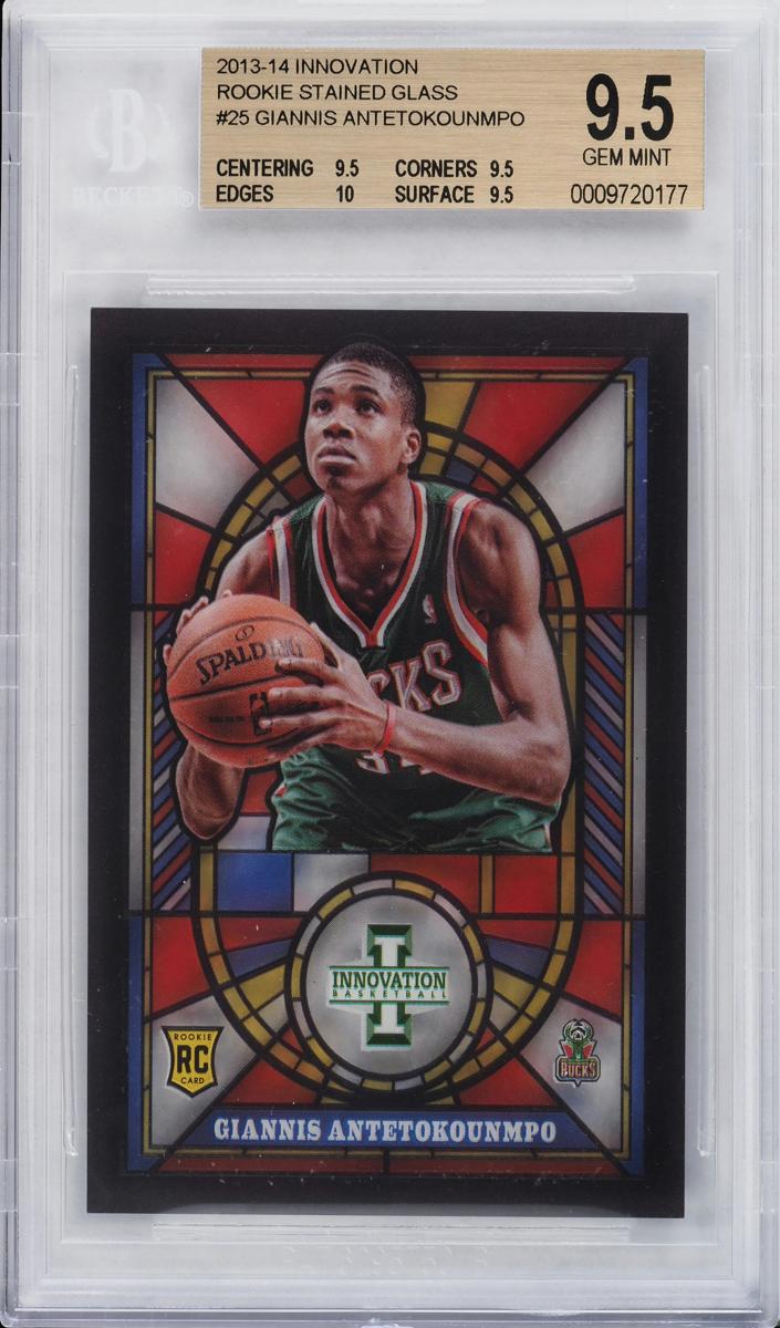 2013 Panini Innovation Giannis Antetokounmpo [Light Blue] #25 card