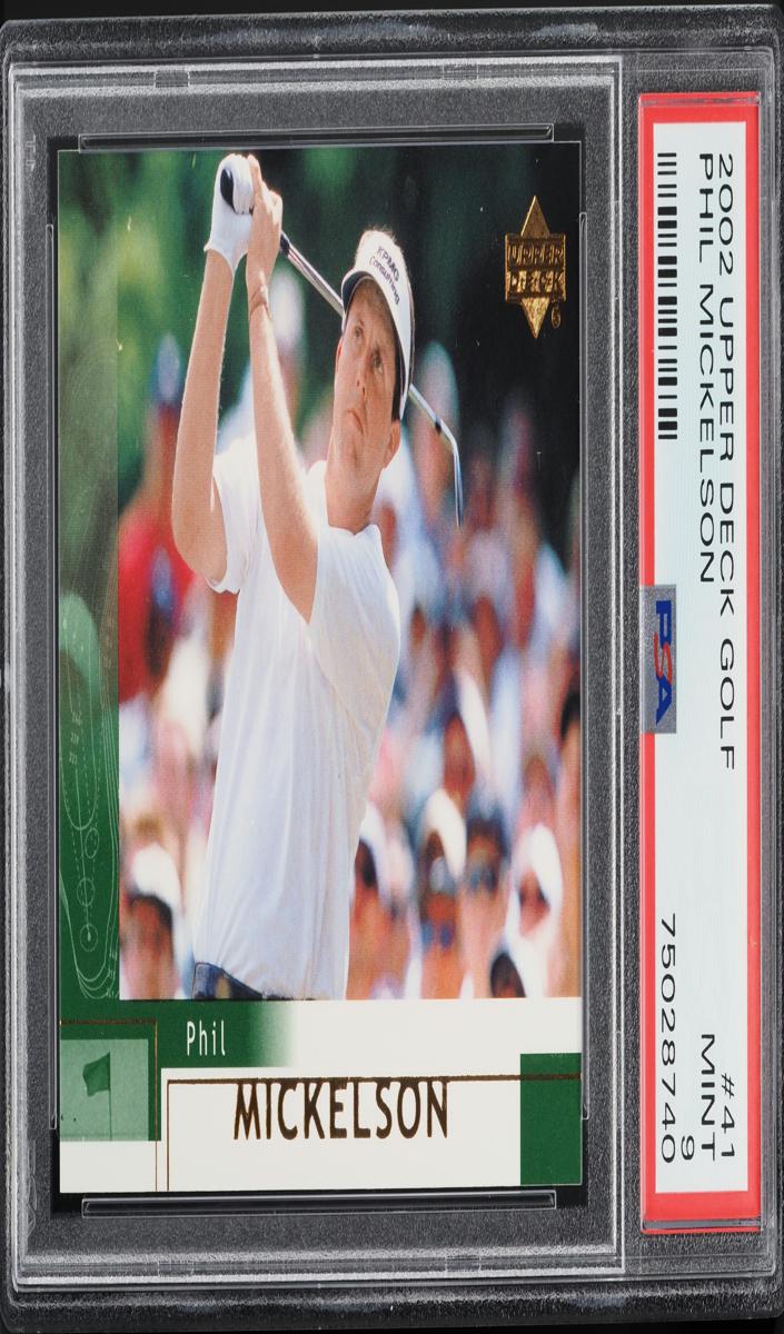 Phil Mickelson - 2002 Upper Deck Golf