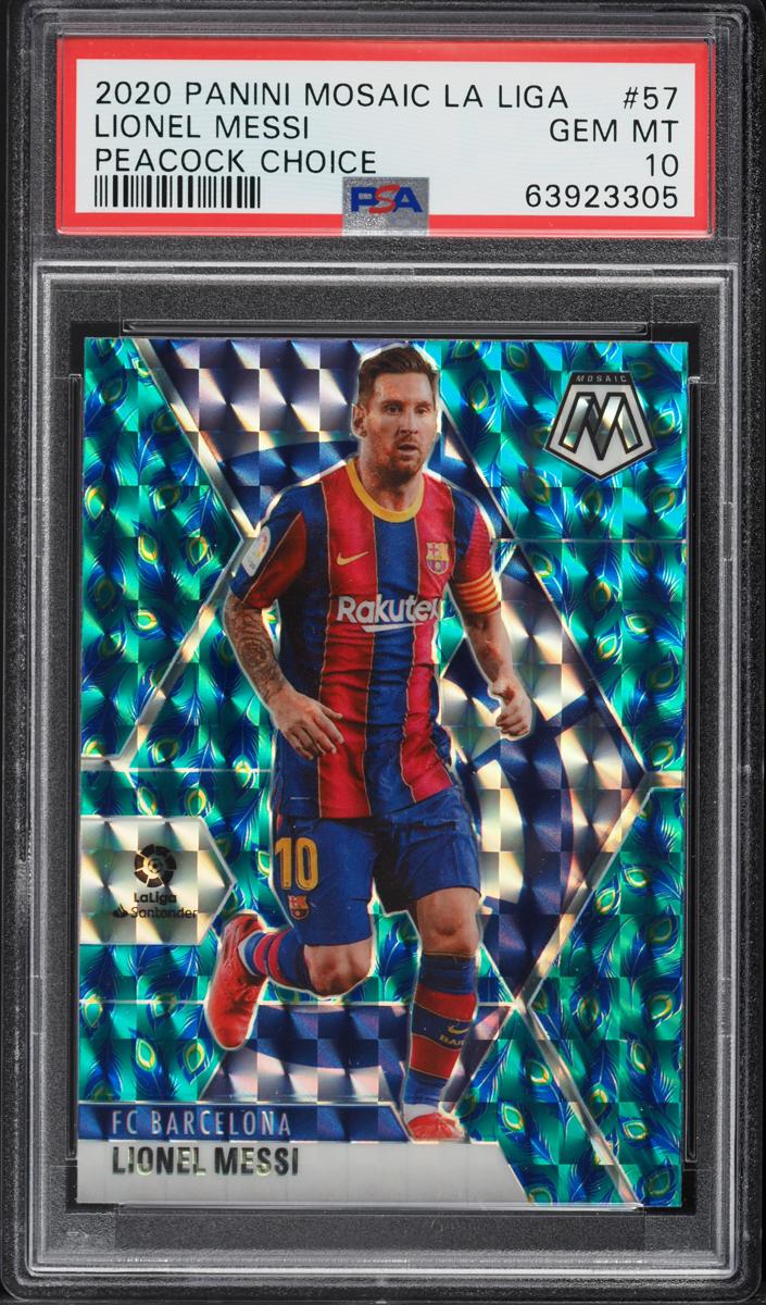 2020 Lionel Messi [Mosaic Choice Peacock] #57