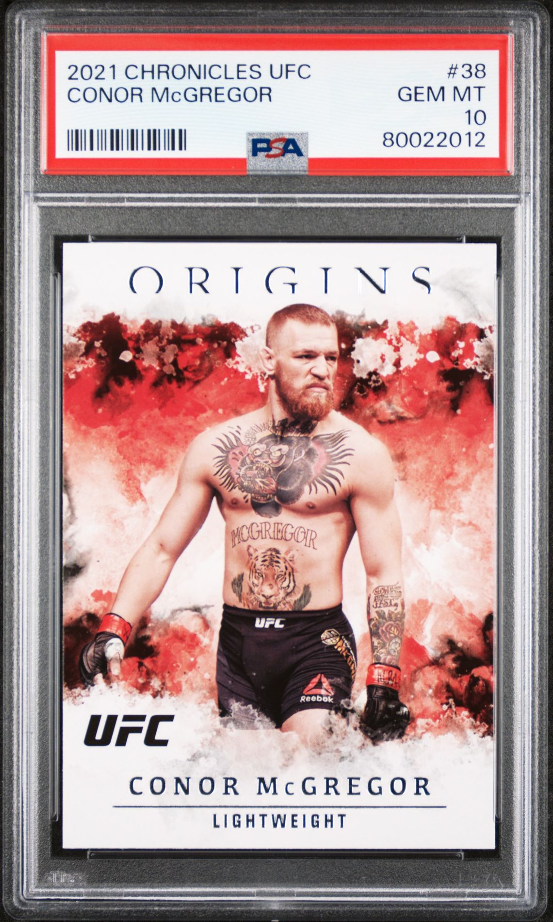 Conor McGregor - 2021 Panini Chronicles UFC