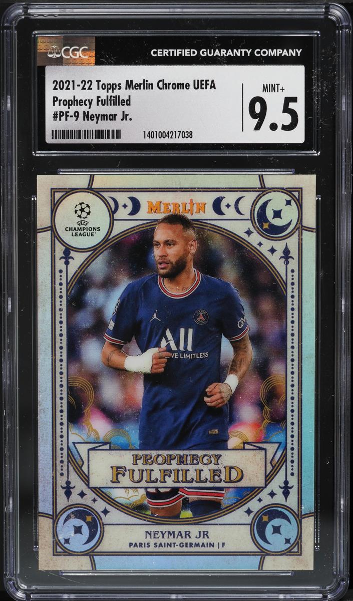Neymar Jr - 2021 Topps Merlin Chrome UEFA Champions League Soccer