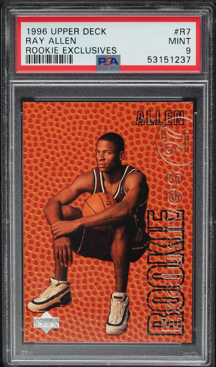 1996 Upper Deck Ray Allen #R7 card