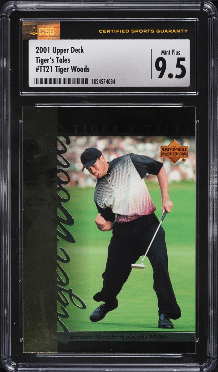 Tiger Woods - 2001 Upper Deck Golf