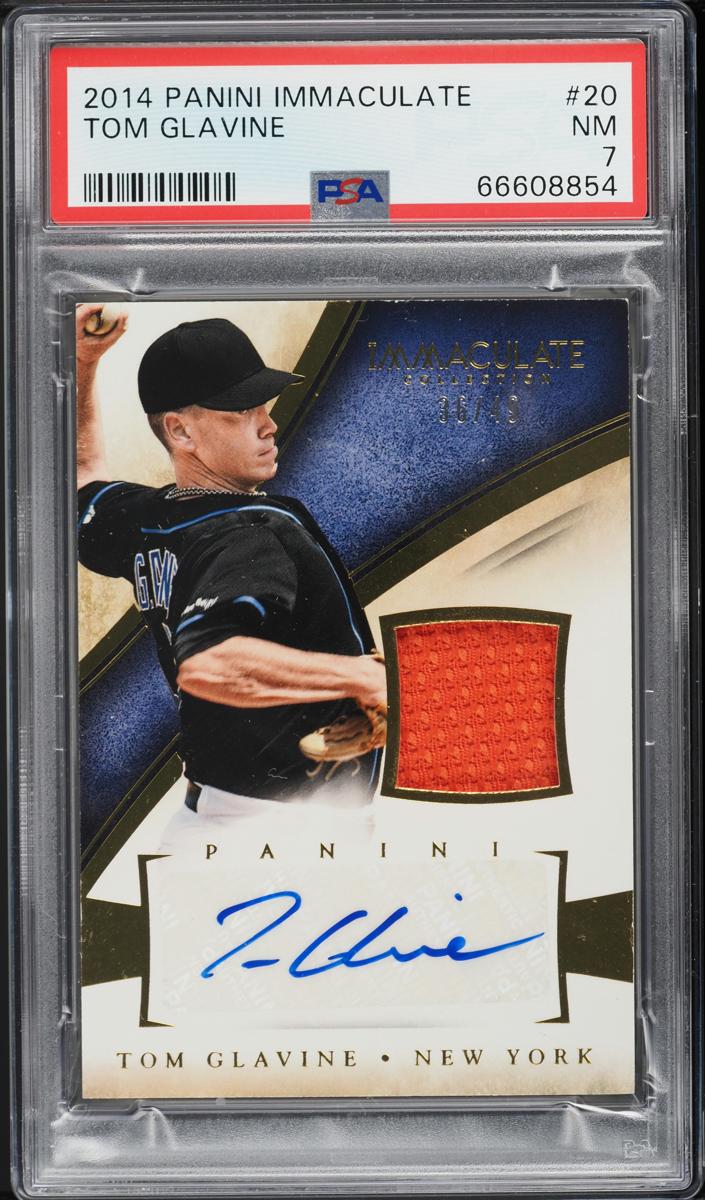 2014 Panini Immaculate Collection Baseball Tom Glavine #20