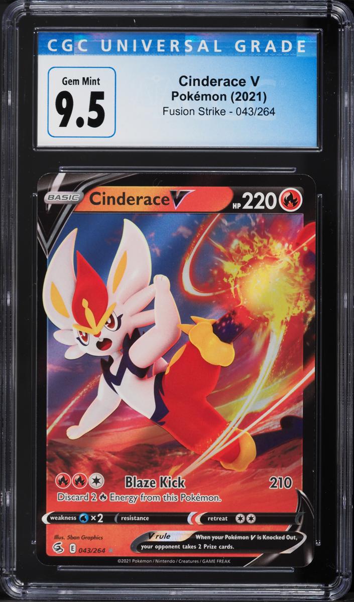 Cinderace V 2021 Pokemon Fusion Strike