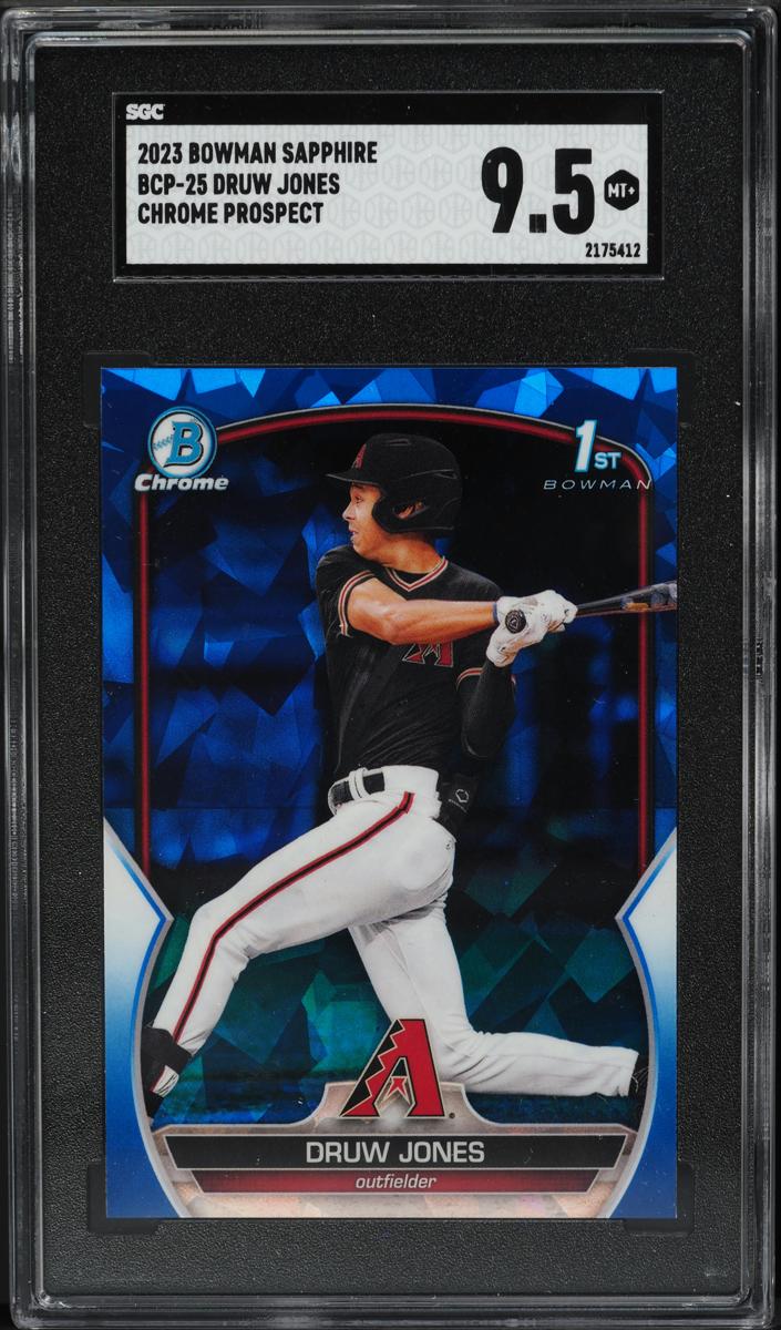 2023 Bowman Sapphire Baseball Druw Jones #BCP-25