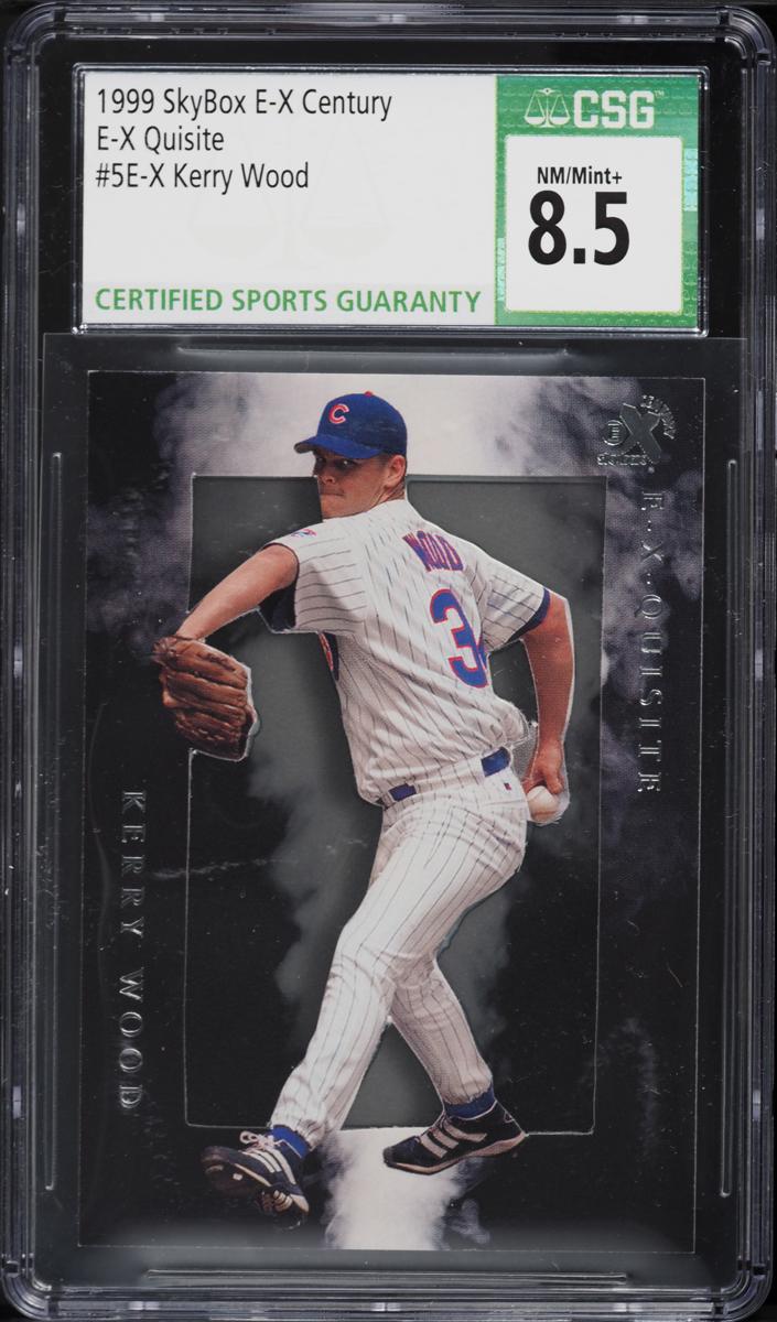 1999 Skybox E-X Century Baseball Kerry Wood #5E-X CSG 8