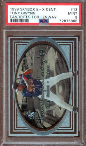 1999 Skybox E-X Century Baseball Tony Gwynn #13FF PSA 8.5