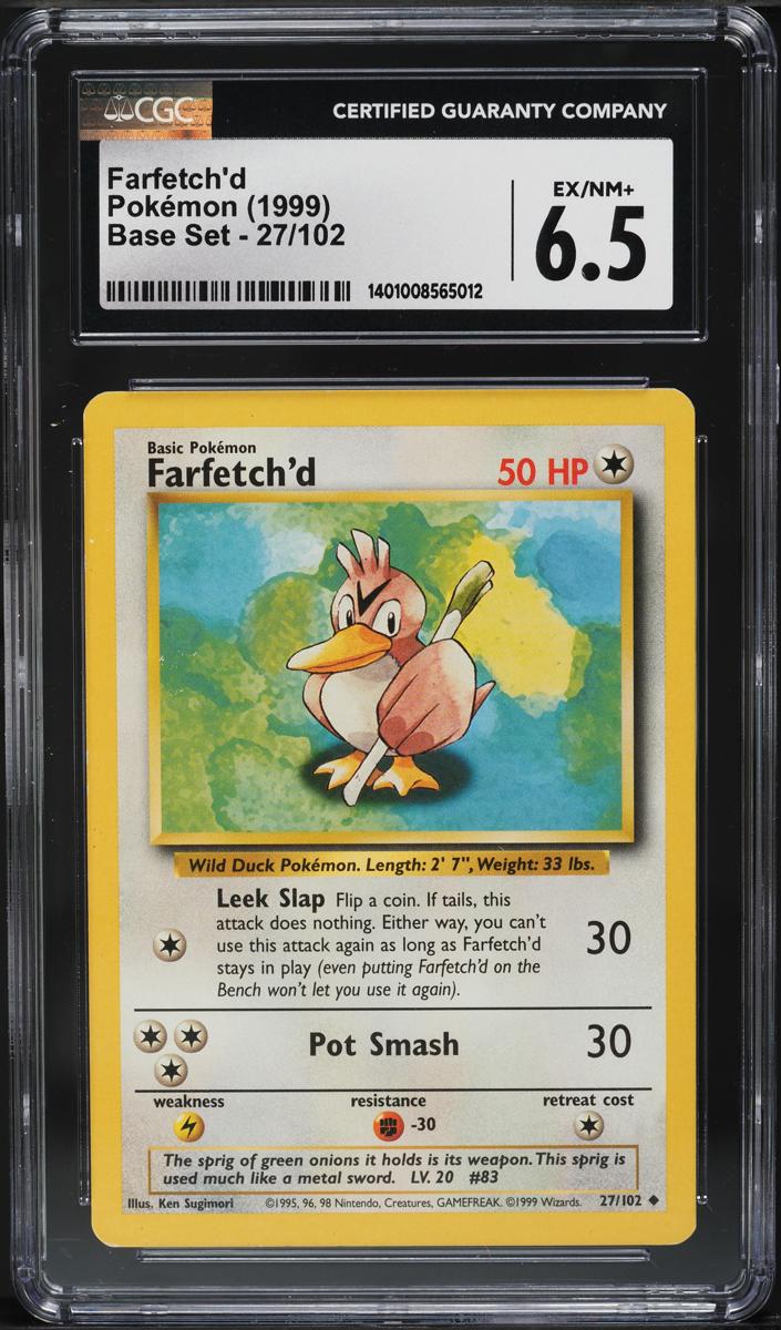 Farfetch'd 1999 Pokemon Base Set