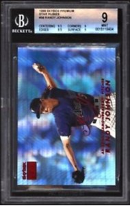 1999 Skybox Premium Baseball Star Rubies Randy Johnson #58 BGS 8.5
