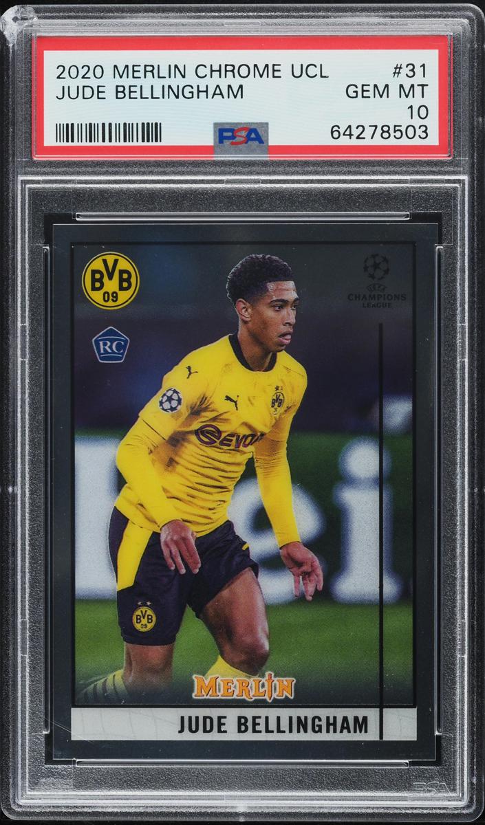 Jude Bellingham - 2020 Topps Merlin Chrome Soccer