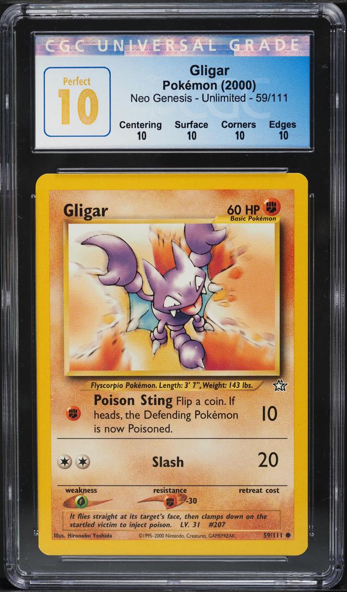 Gligar 2000 Pokemon Neo Genesis