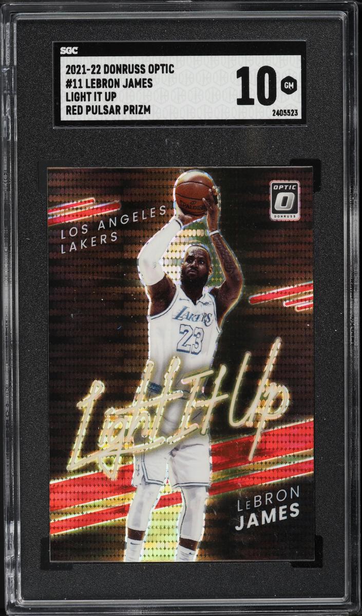 2021 LeBron James [Red Pulsar] #11