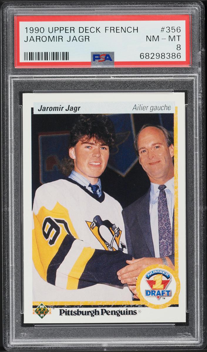 Jaromir Jagr 1990 Upper Deck French Hockey