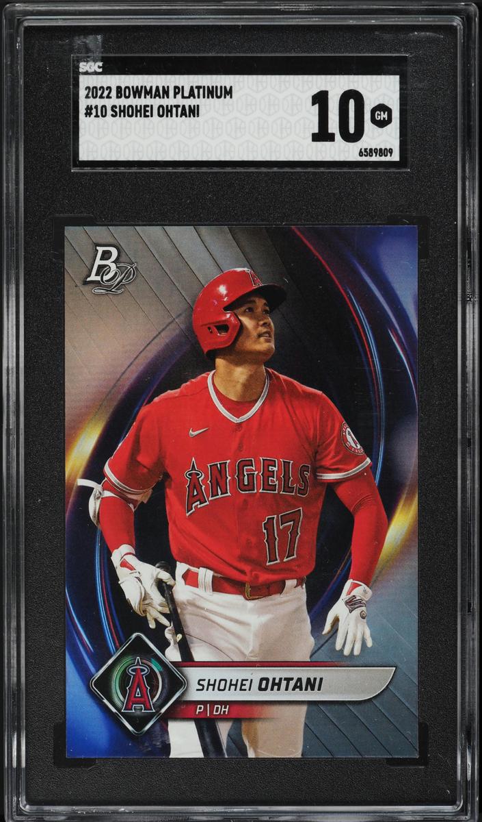 Shohei Ohtani - 2022 Bowman Platinum Baseball