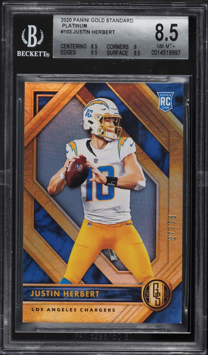 2020 Justin Herbert [Platinum] #103