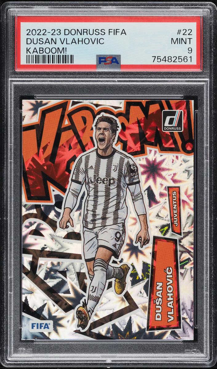 2022 Panini Donruss Dusan Vlahovic #22 card