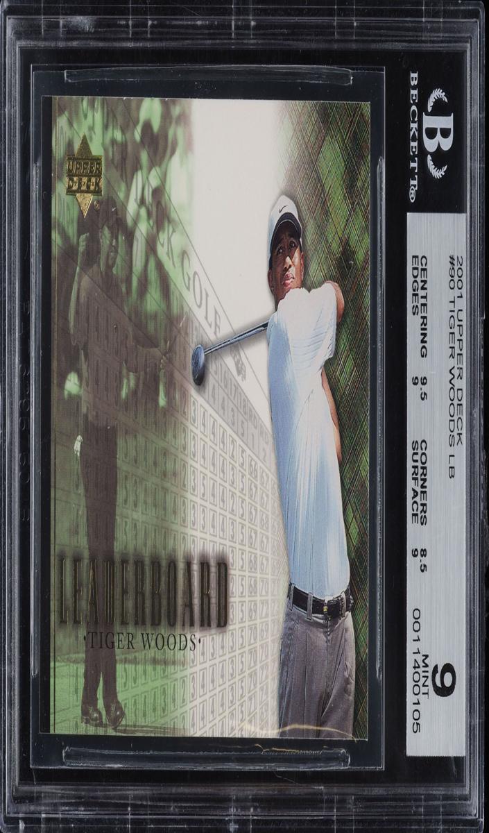 Tiger Woods - 2001 Upper Deck Golf