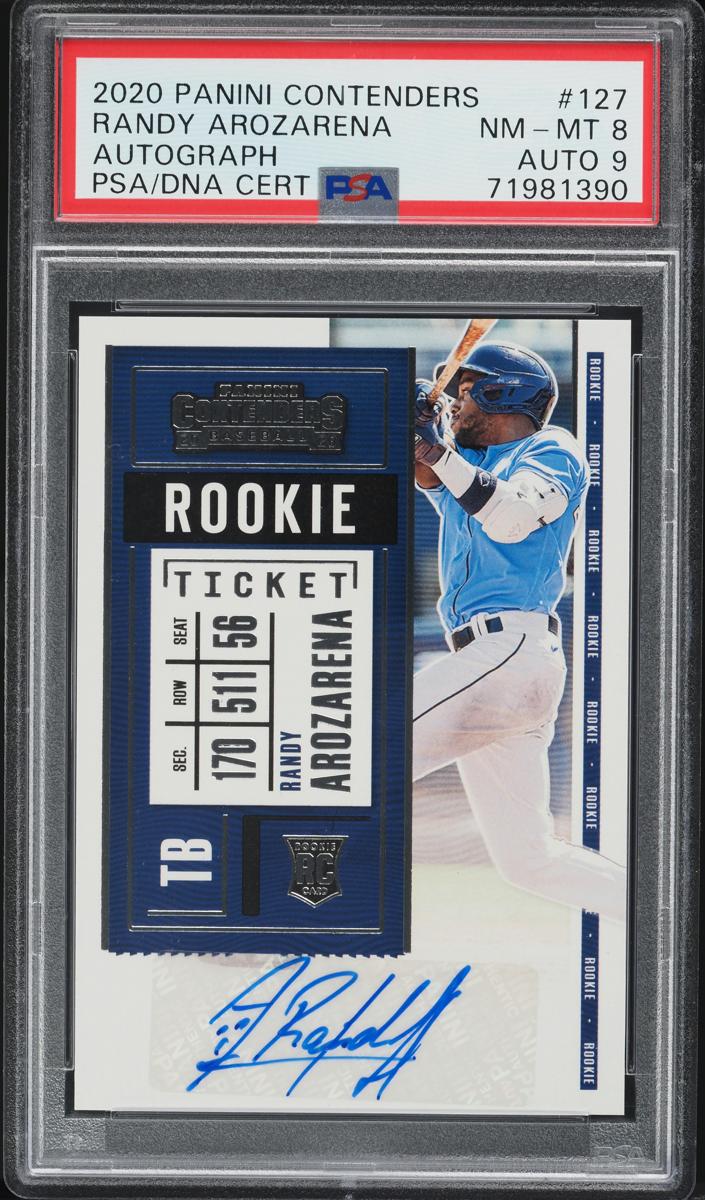 2020 Randy Arozarena Panini Contenders Baseball #127