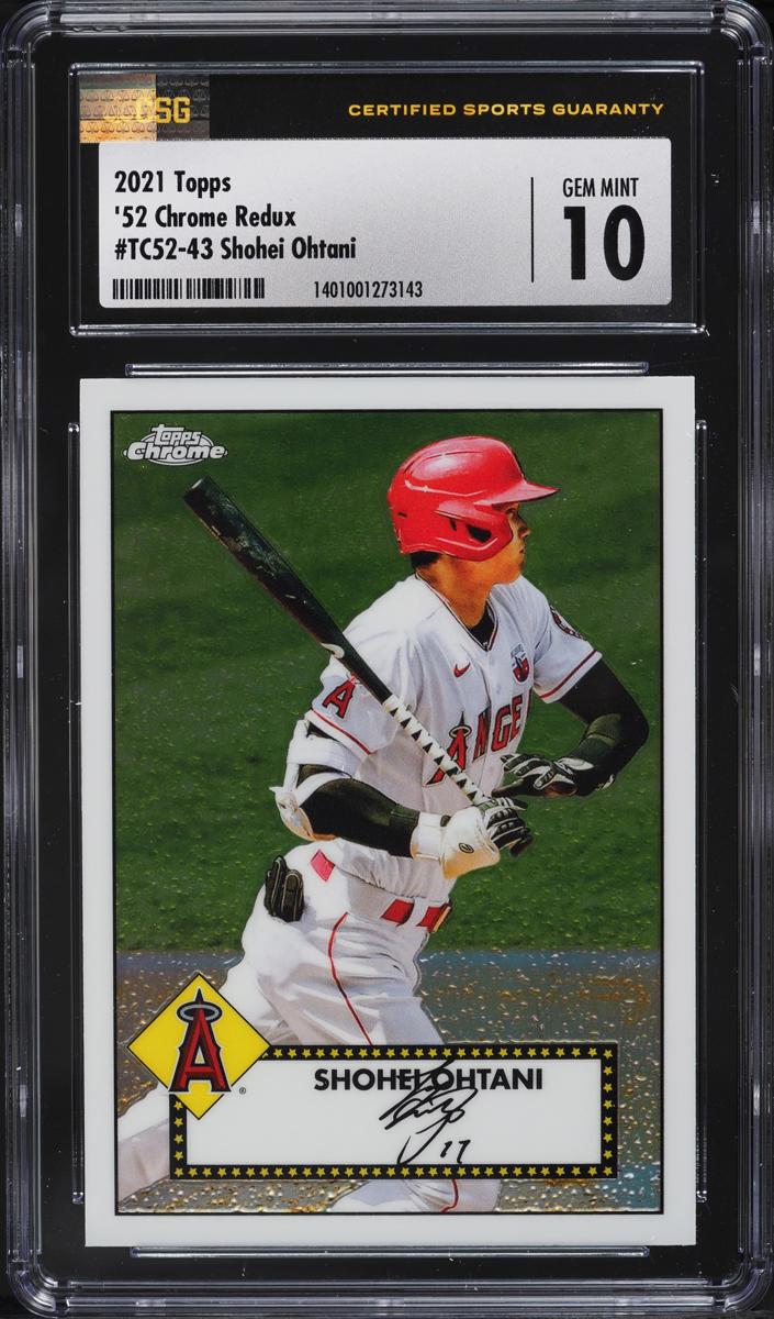 Shohei Ohtani - 2021 Topps Chrome Baseball
