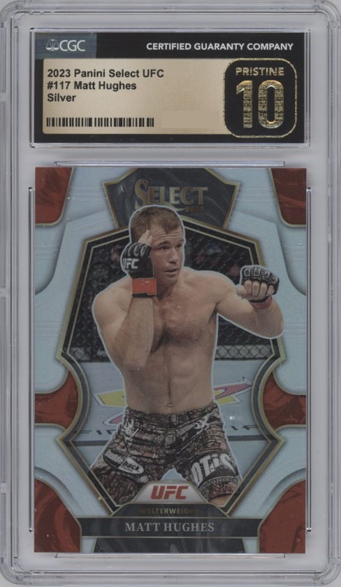 2023 Panini Select Matt Hughes [Silver] #117 card
