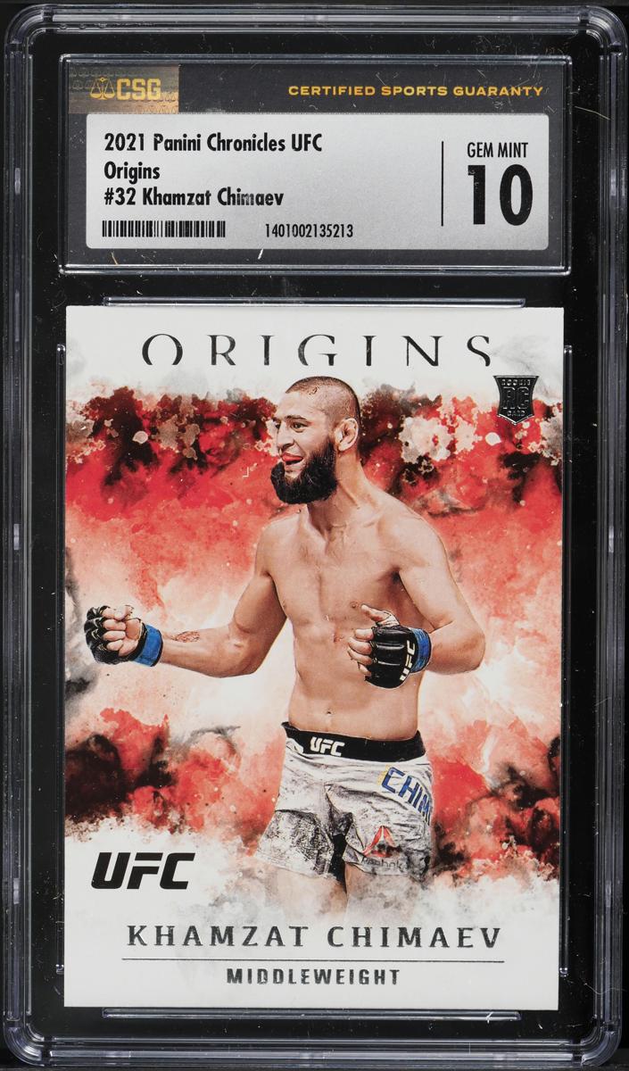 Khamzat Chimaev - 2021 Panini Chronicles UFC