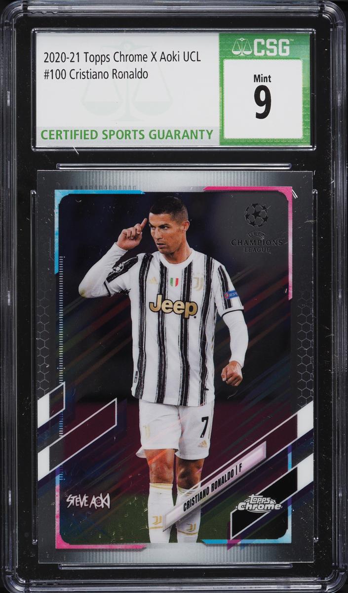 Cristiano Ronaldo - 2020 Topps Chrome UEFA Champions League Soccer