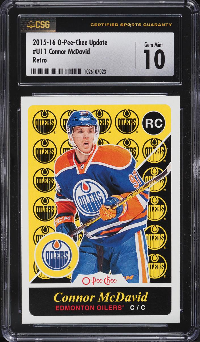 Connor McDavid - 2015 O-Pee-Chee Upate Hockey