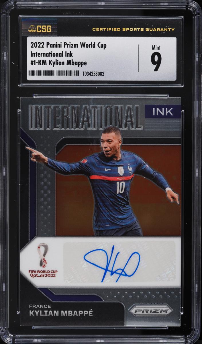 Kylian Mbappe - 2022 Panini Prizm FIFA World Cup Qatar Soccer