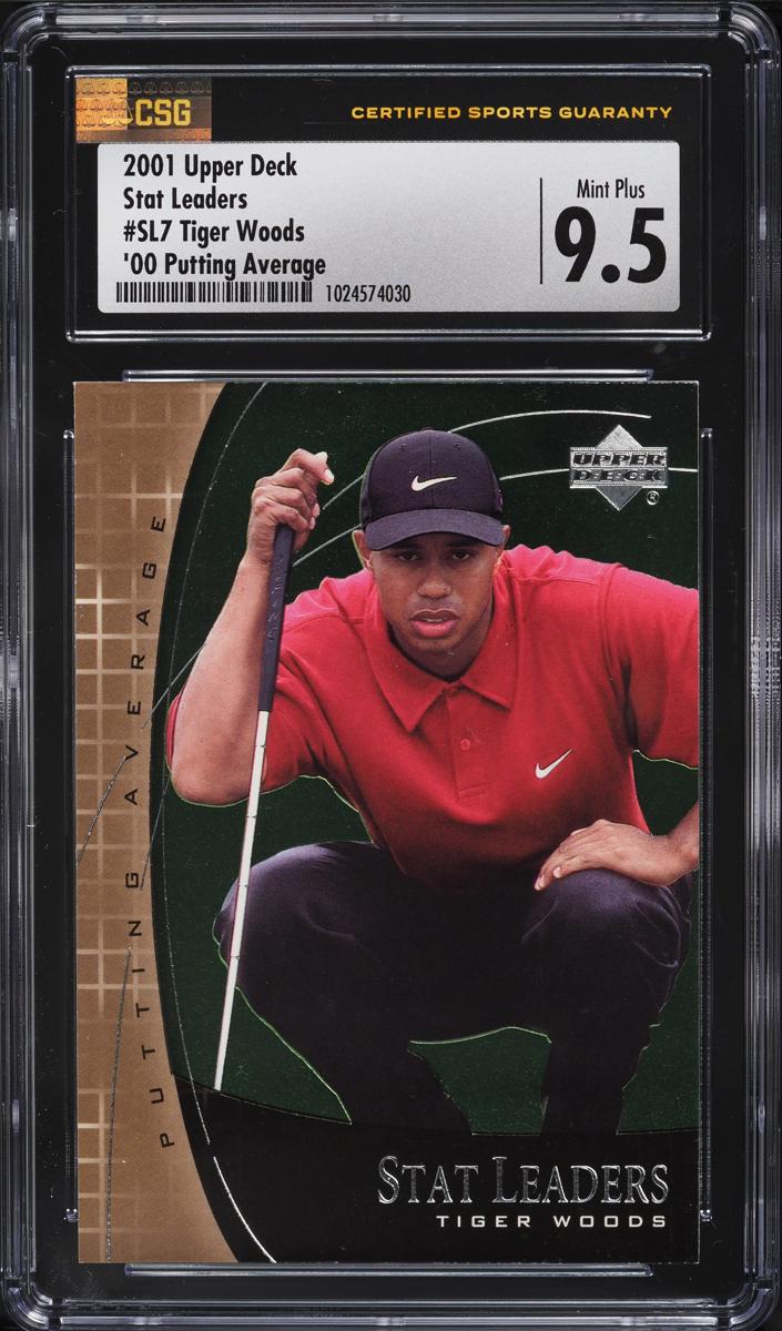 Tiger Woods - 2001 Upper Deck Golf