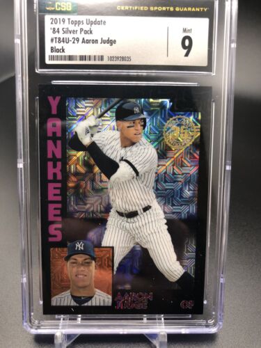 2019 Topps Update Silver Pack Baseball Black Refractor Aaron Judge #T84U-29