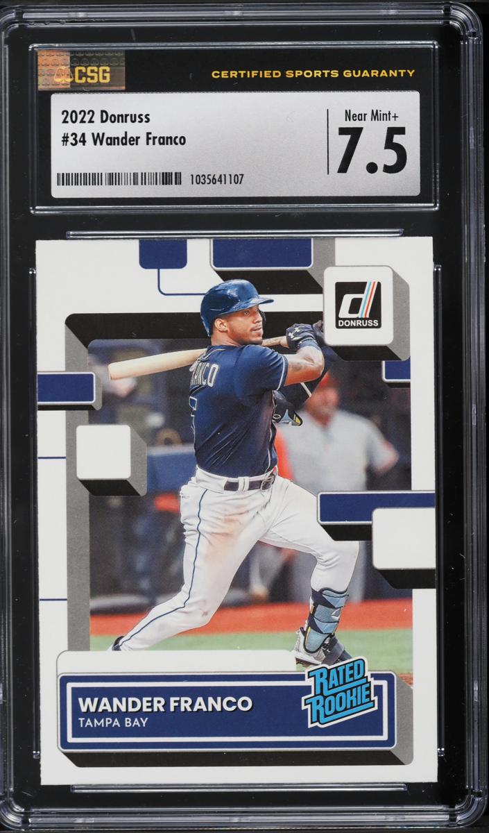 2022 Panini Donruss Baseball Wander Franco #34