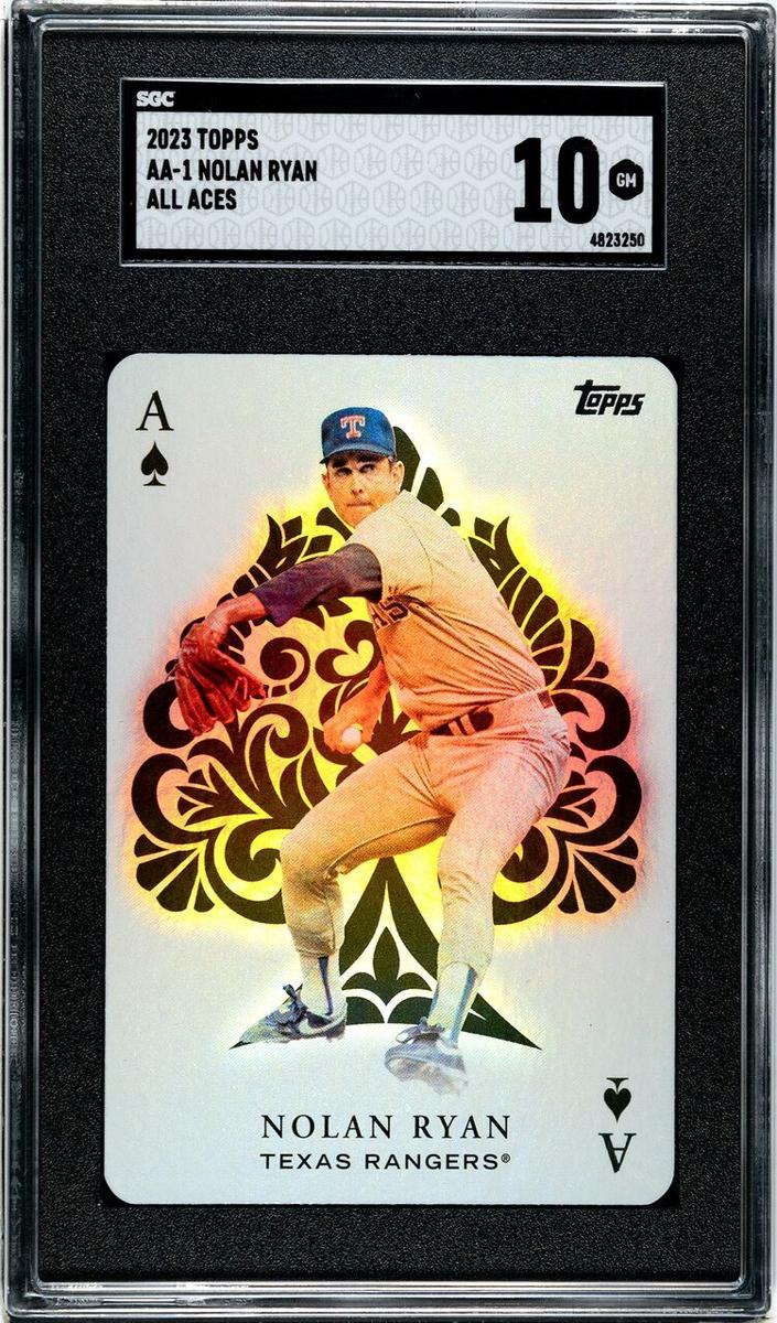 2023 Topps Baseball Nolan Ryan #AA-16 SGC 9.5