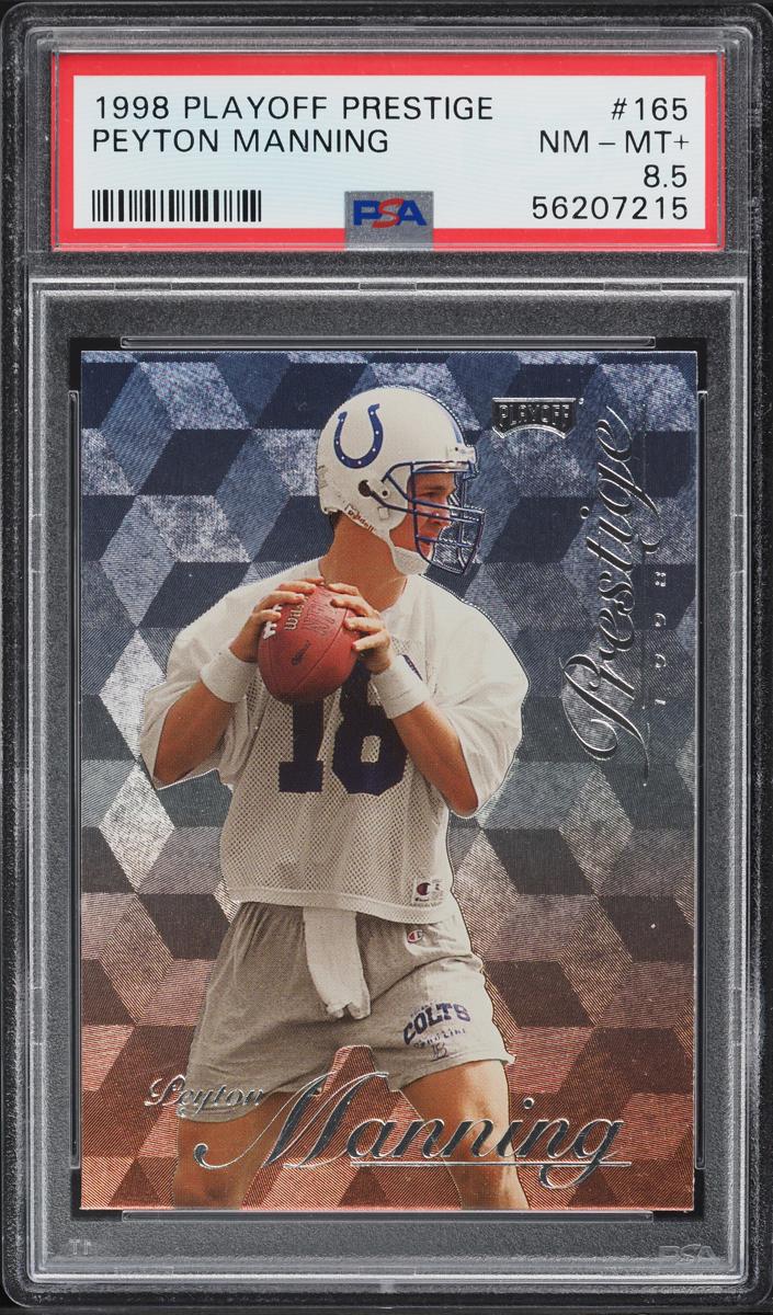 Peyton Manning - 1998 Playoff Prestige Football