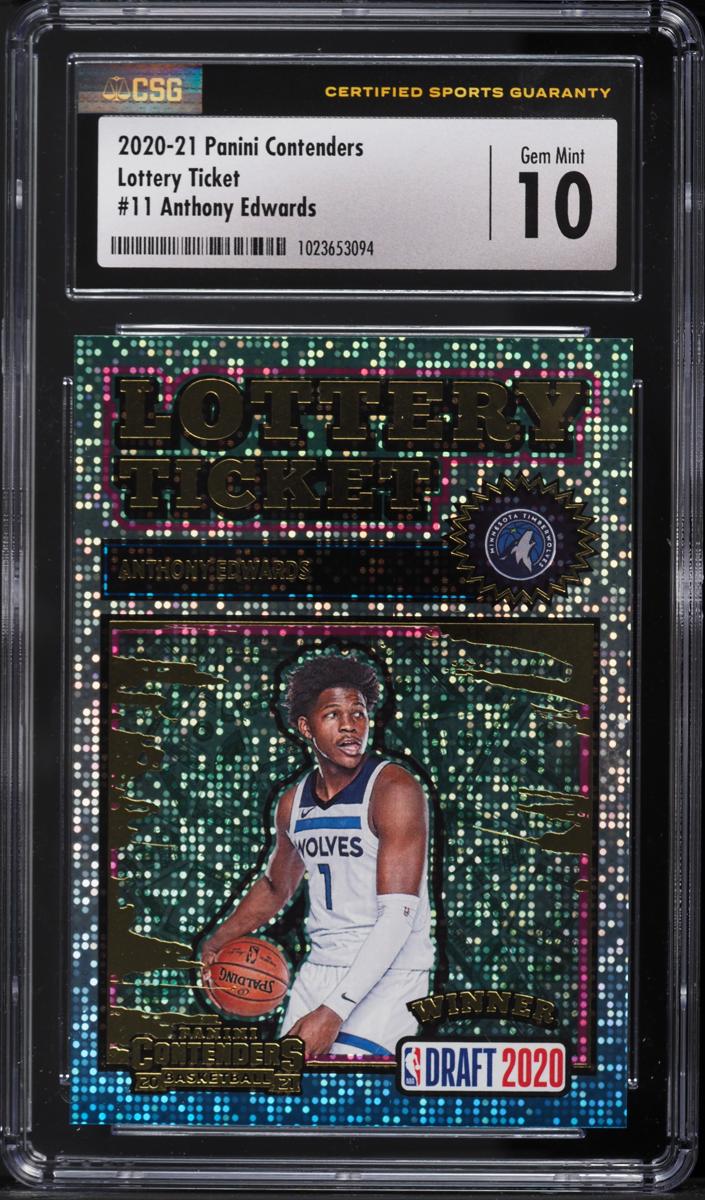 Anthony Edwards - 2020 Panini Contenders Basketball