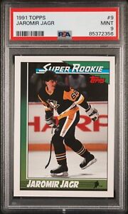 Jaromir Jagr 1991 Topps Super Rookie Hockey