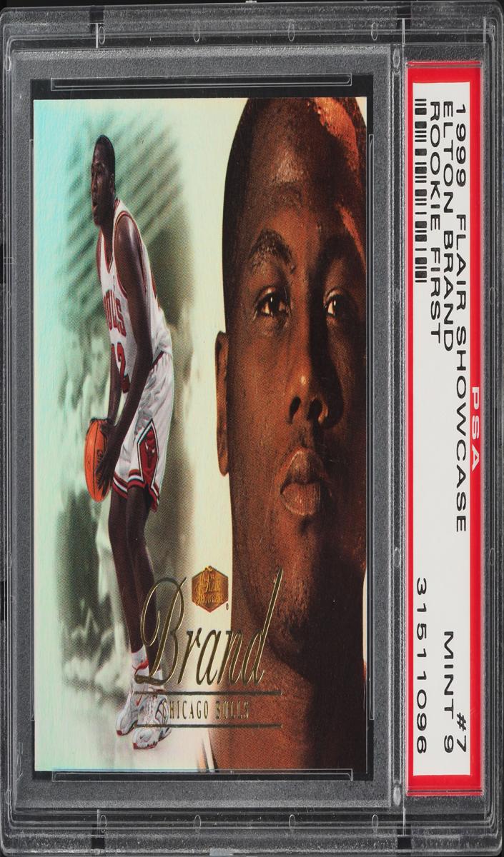 1999 Flair Showcase Elton Brand #7 card