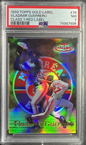 1999 Topps Gold Label Baseball Class 1 Red Vladimir Guerrero #76
