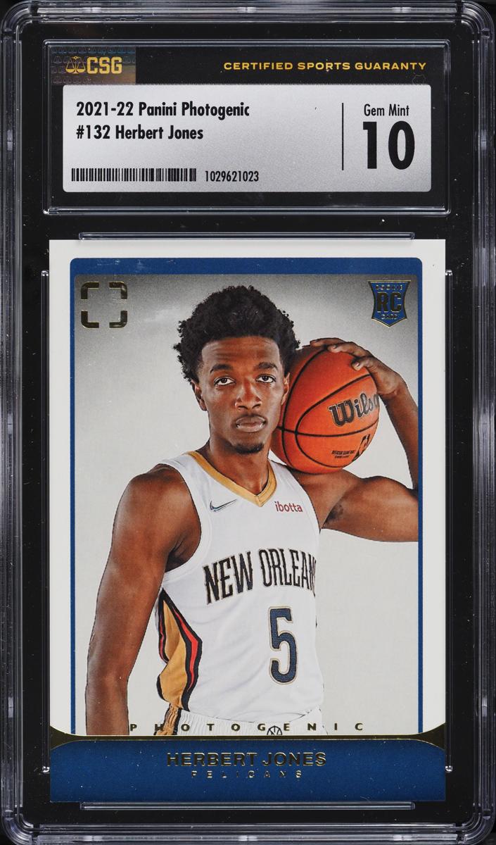 2021 Panini PhotoGenic Herbert Jones #132 card