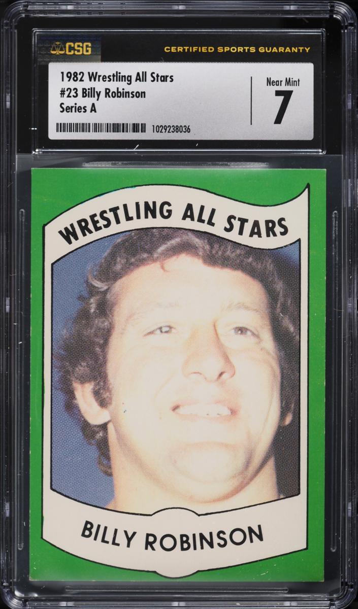 Billy Robinson - 1982 Wrestling All Stars Wrestling