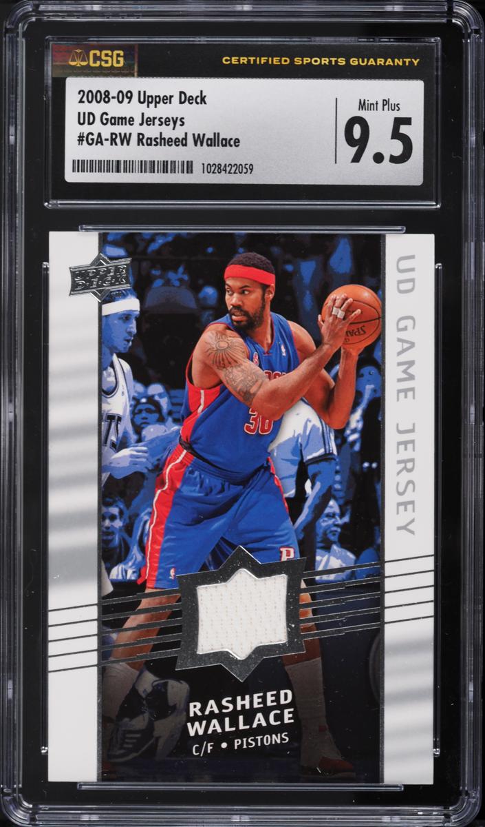 2008 Rasheed Wallace #GA-RW