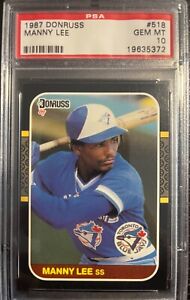 1987 Manny Lee #518
